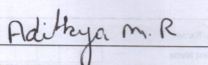 Candidate Signature