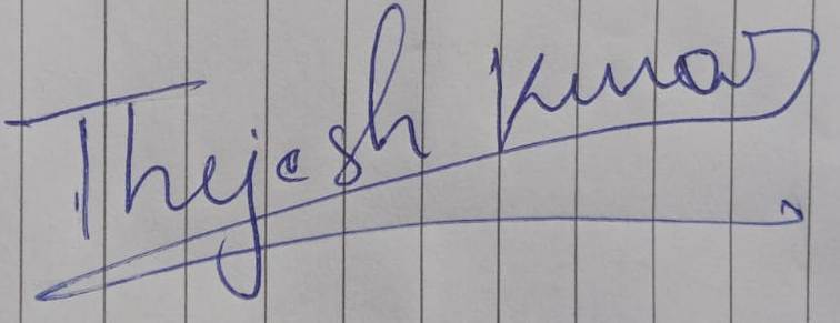 Candidate Signature
