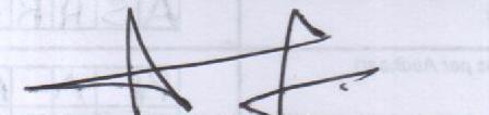 Candidate Signature