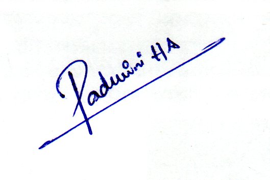 Candidate Signature