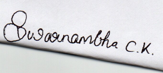Candidate Signature
