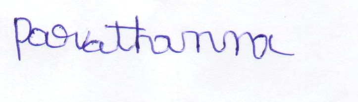 Candidate Signature