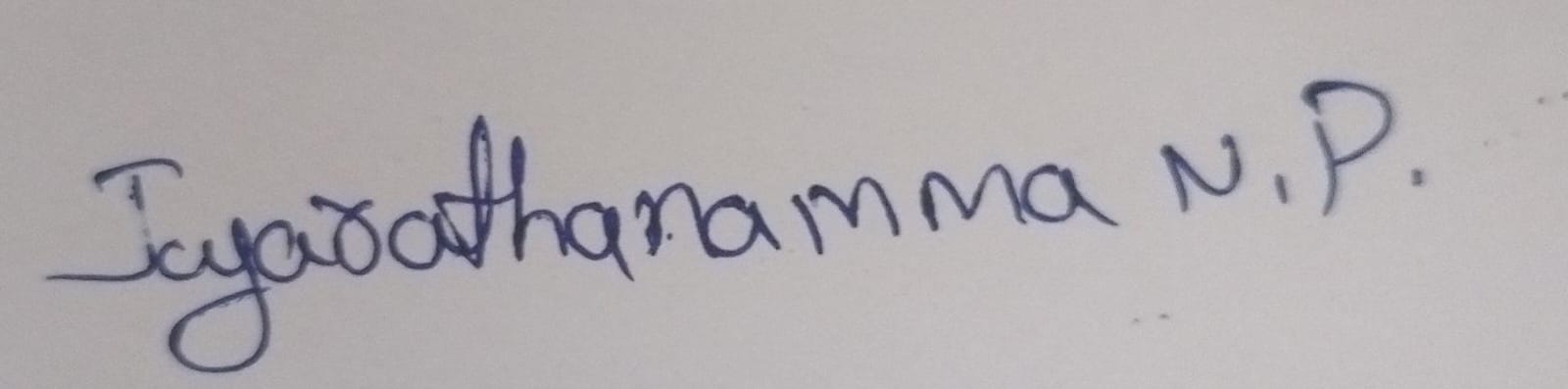 Candidate Signature