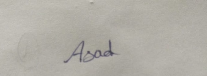 Candidate Signature