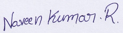 Candidate Signature