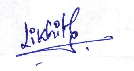 Signature preview