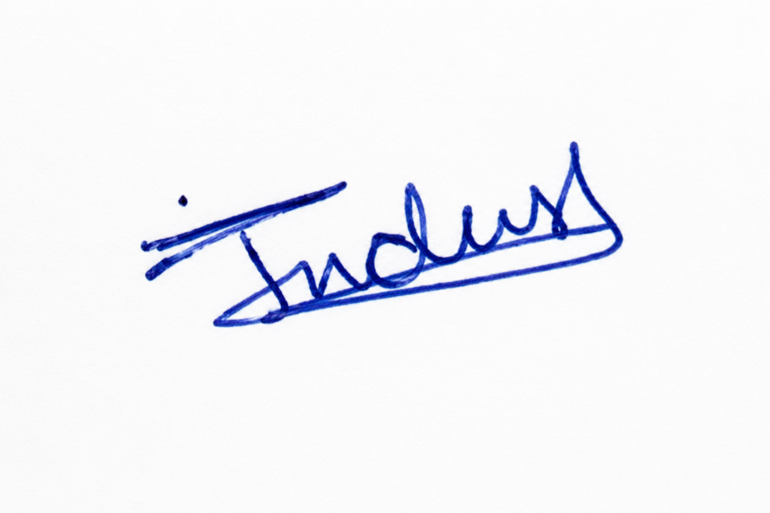 Signature preview