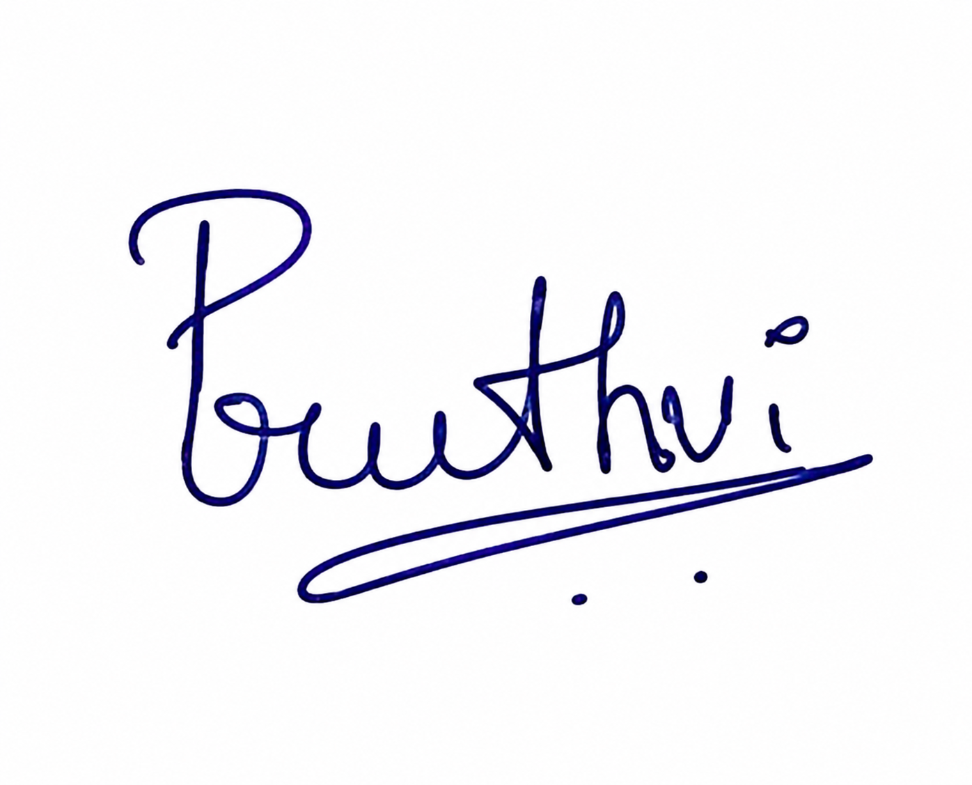 Signature preview
