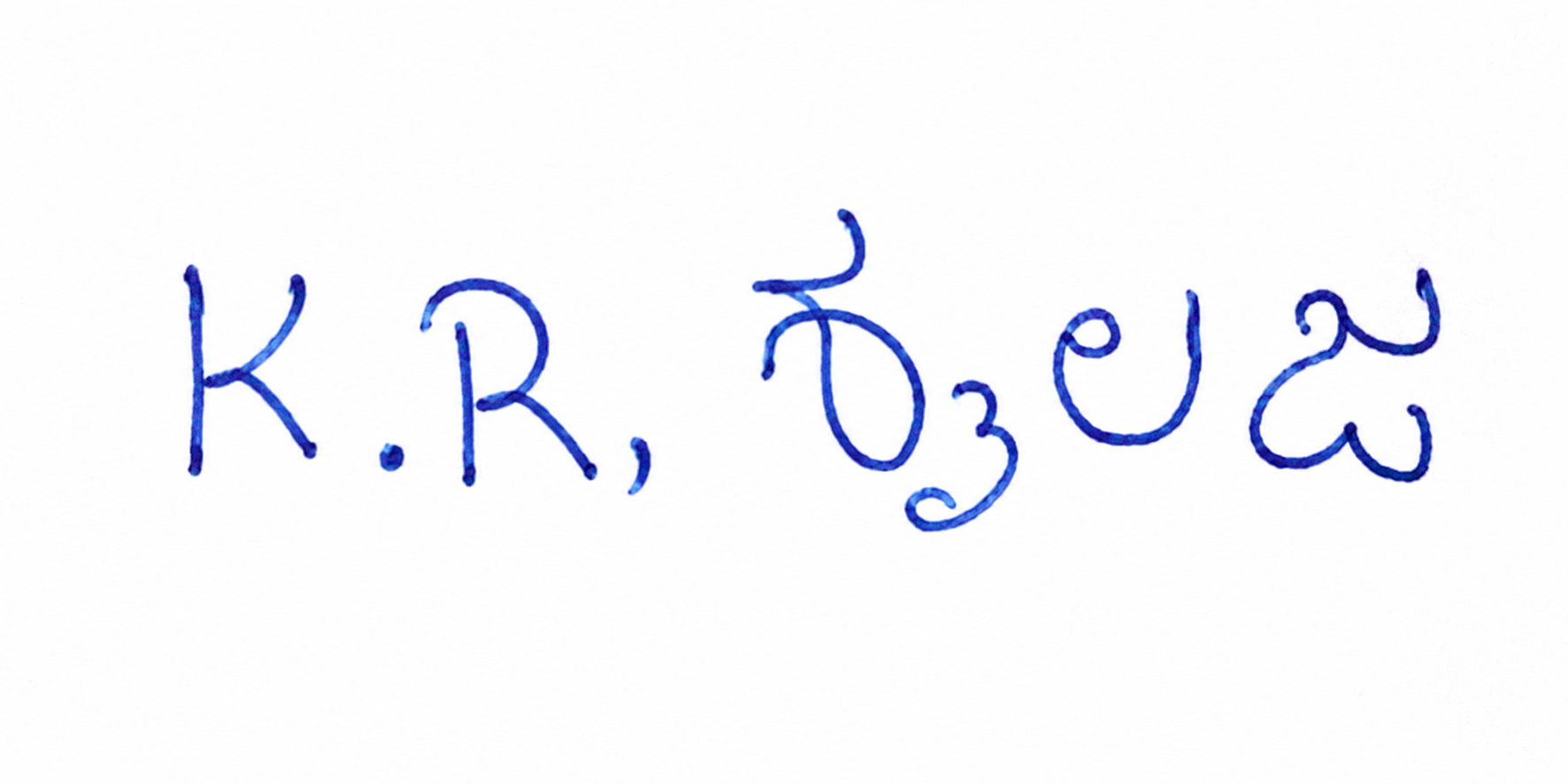 Signature preview