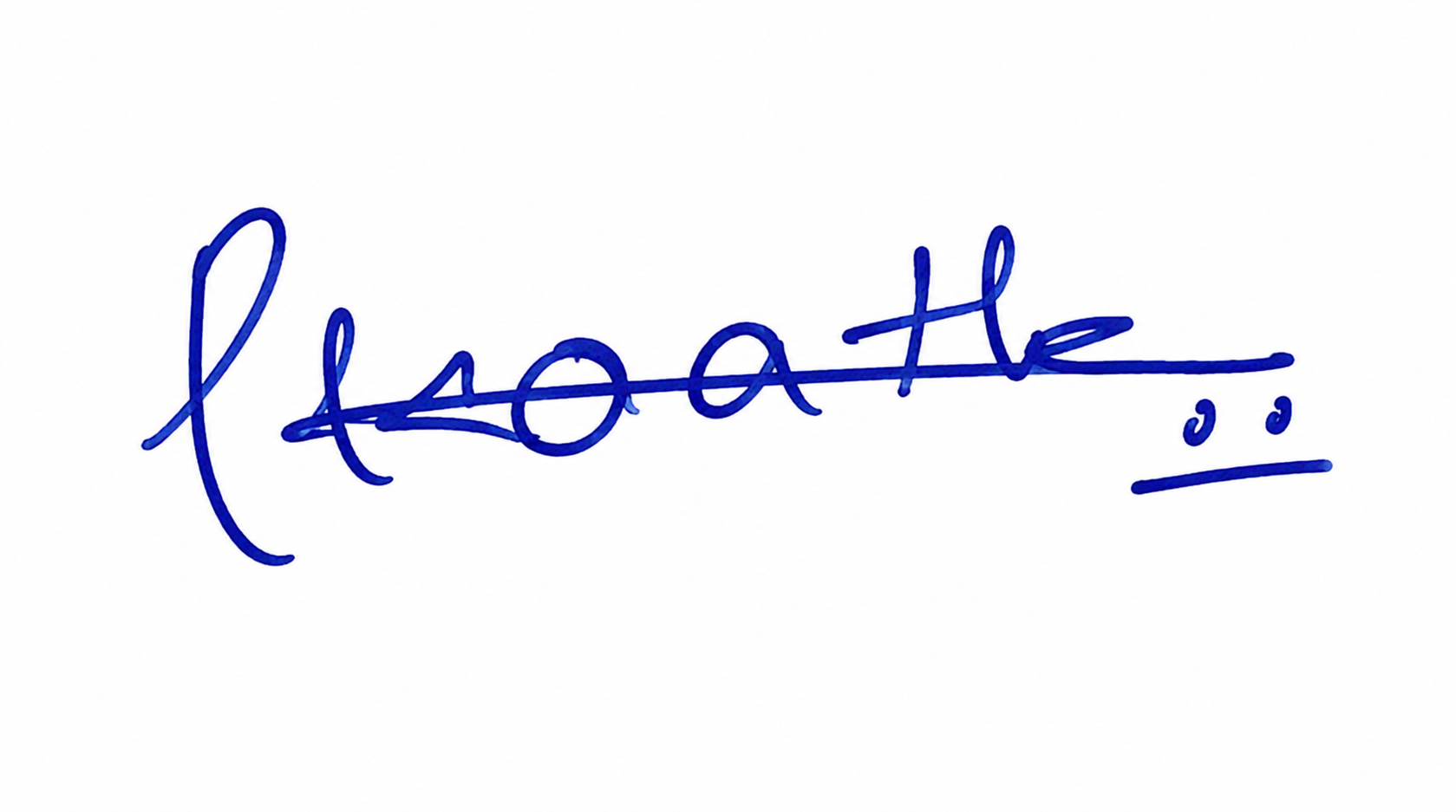 Signature preview