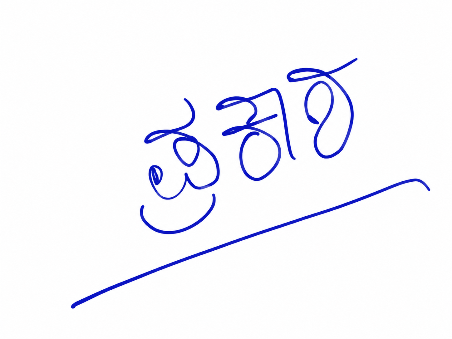 Signature preview