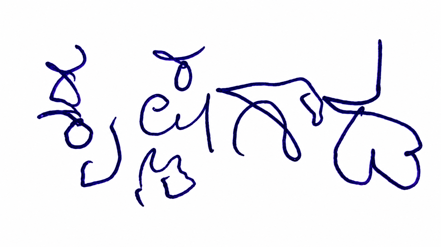 Signature preview