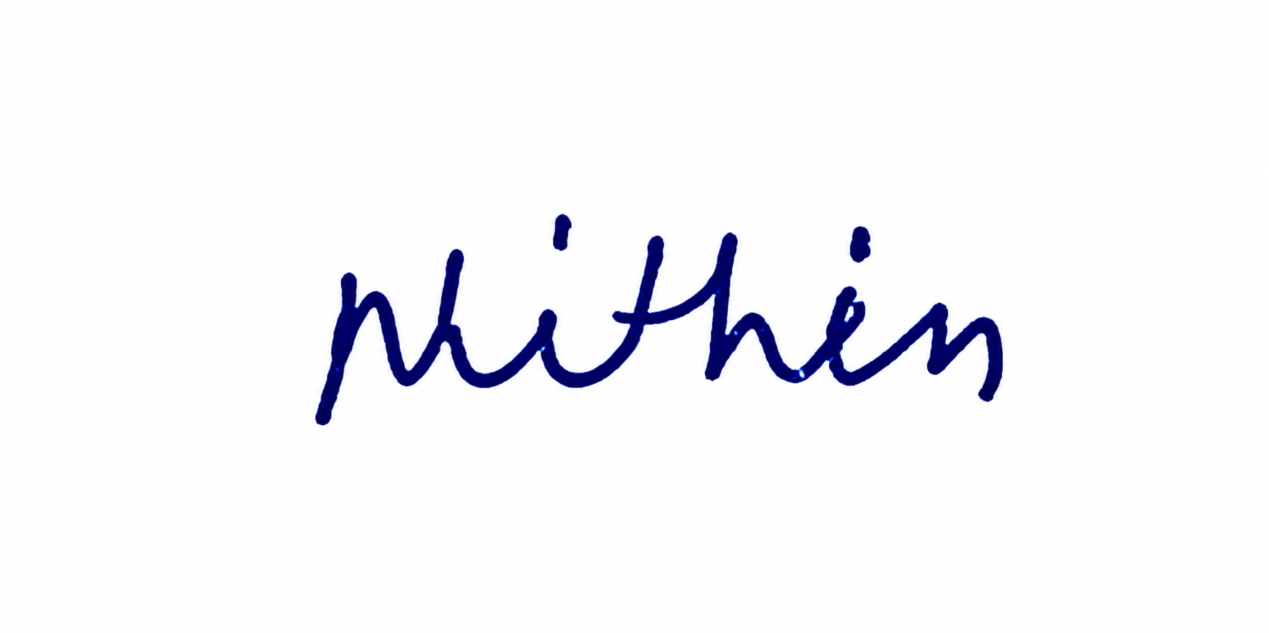 Signature preview