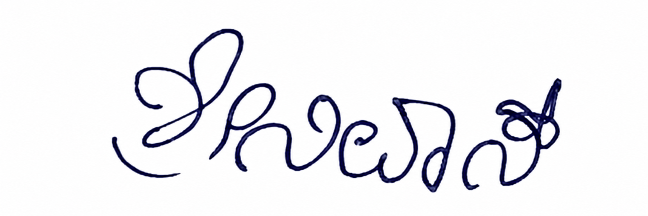Signature preview