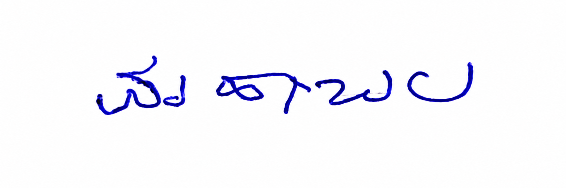 Signature preview