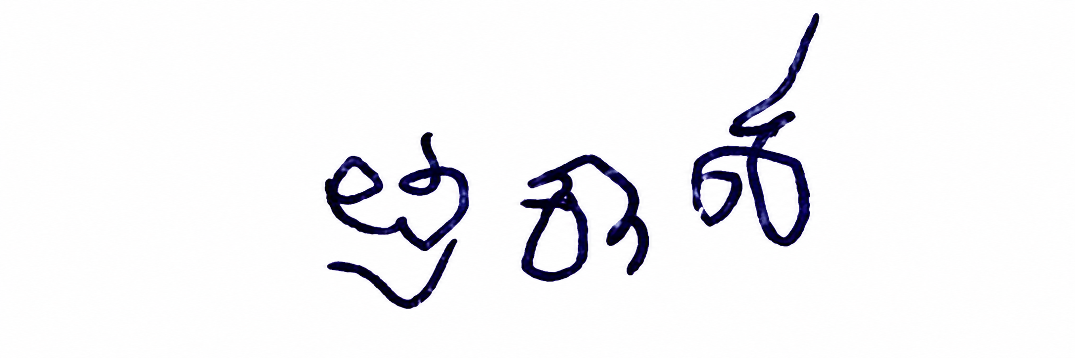 Signature preview