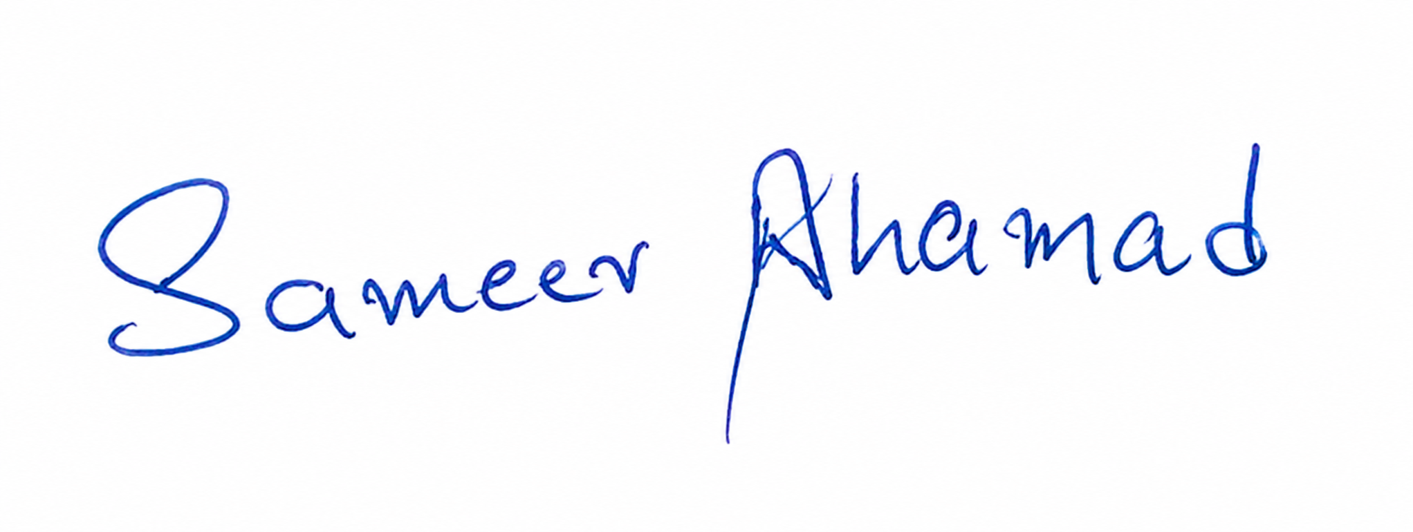 Signature preview