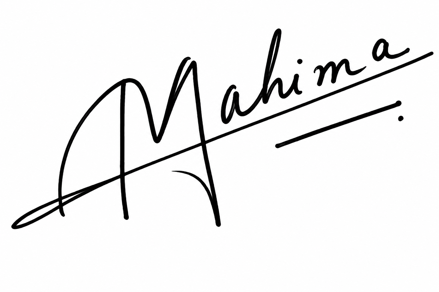 Signature preview