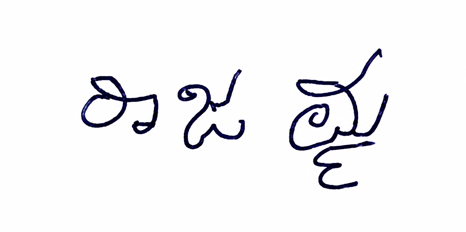 Signature preview