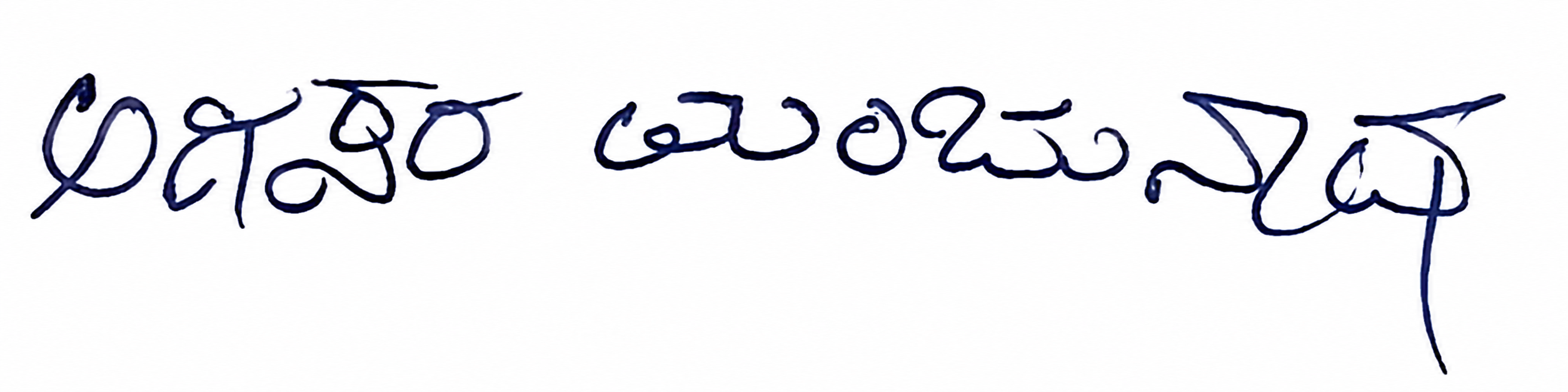Signature preview