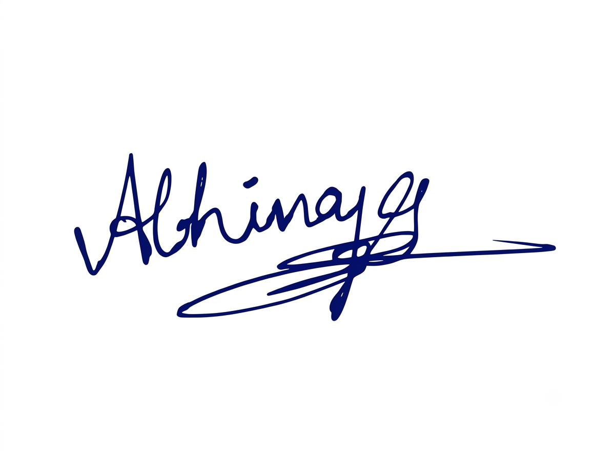 Signature preview