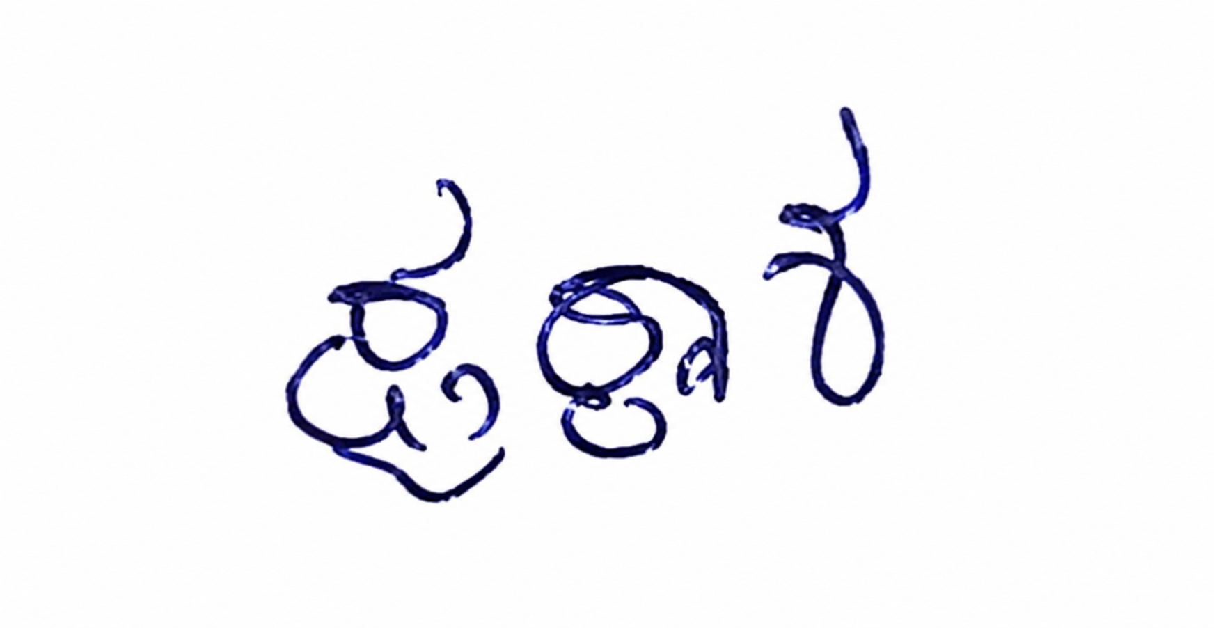 Signature preview