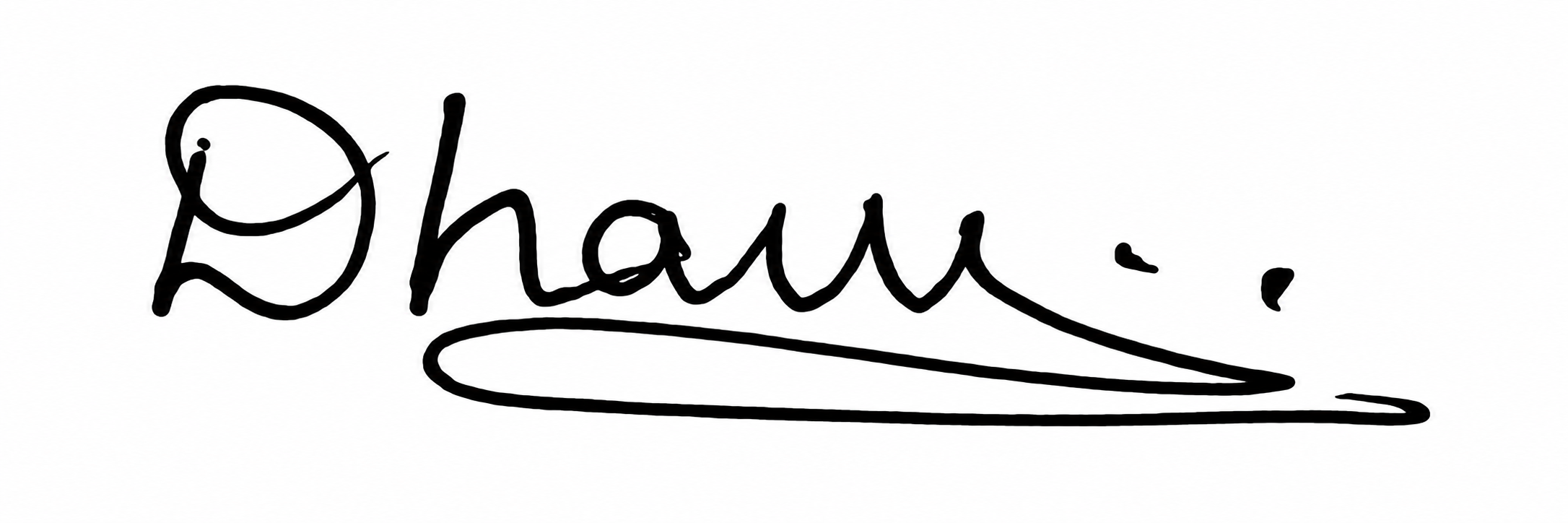 Signature preview