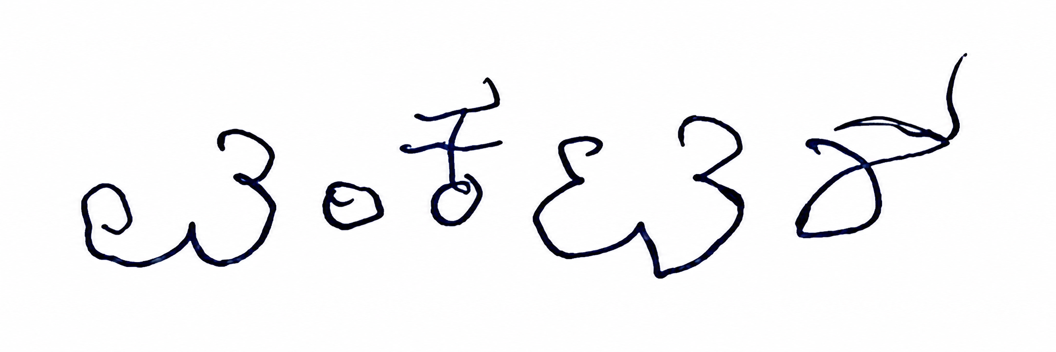 Signature preview