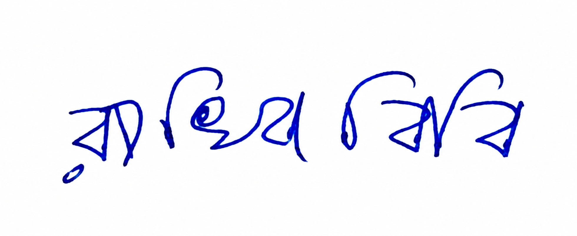 Signature preview