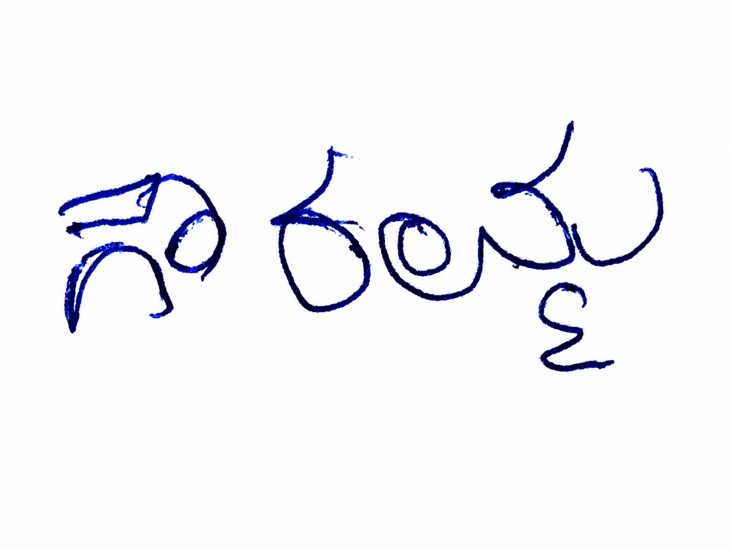 Signature preview