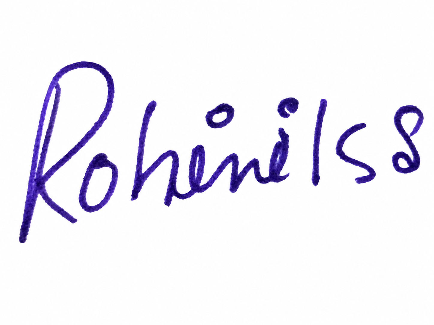 Signature preview