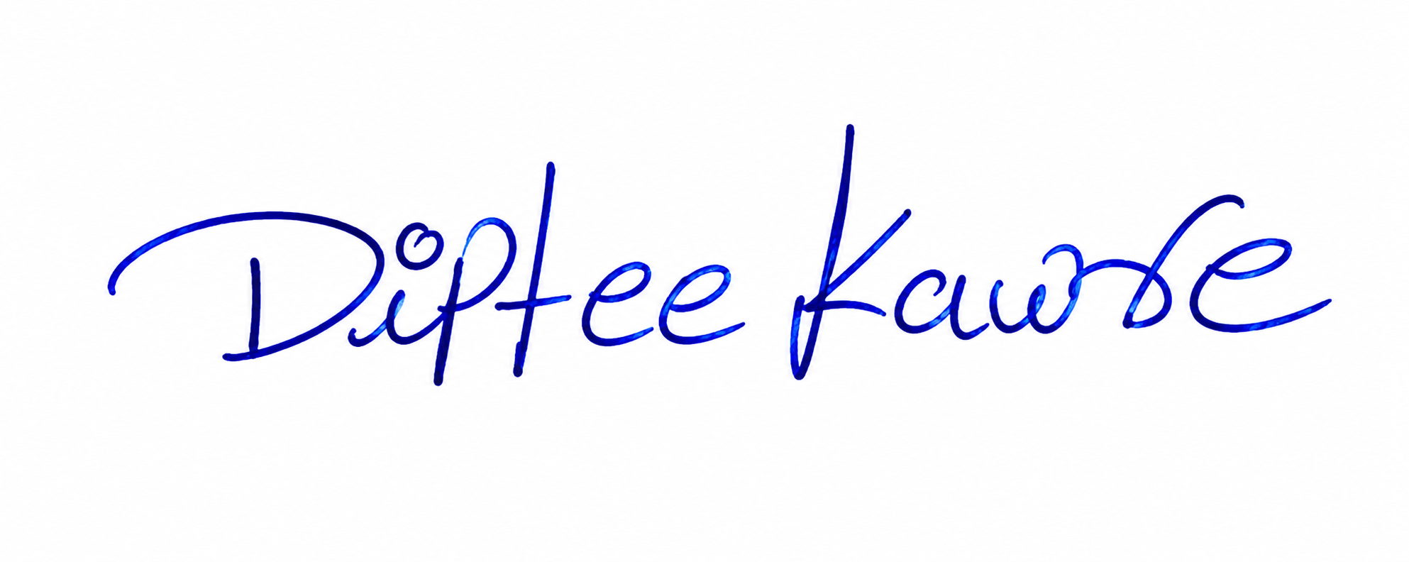 Signature preview