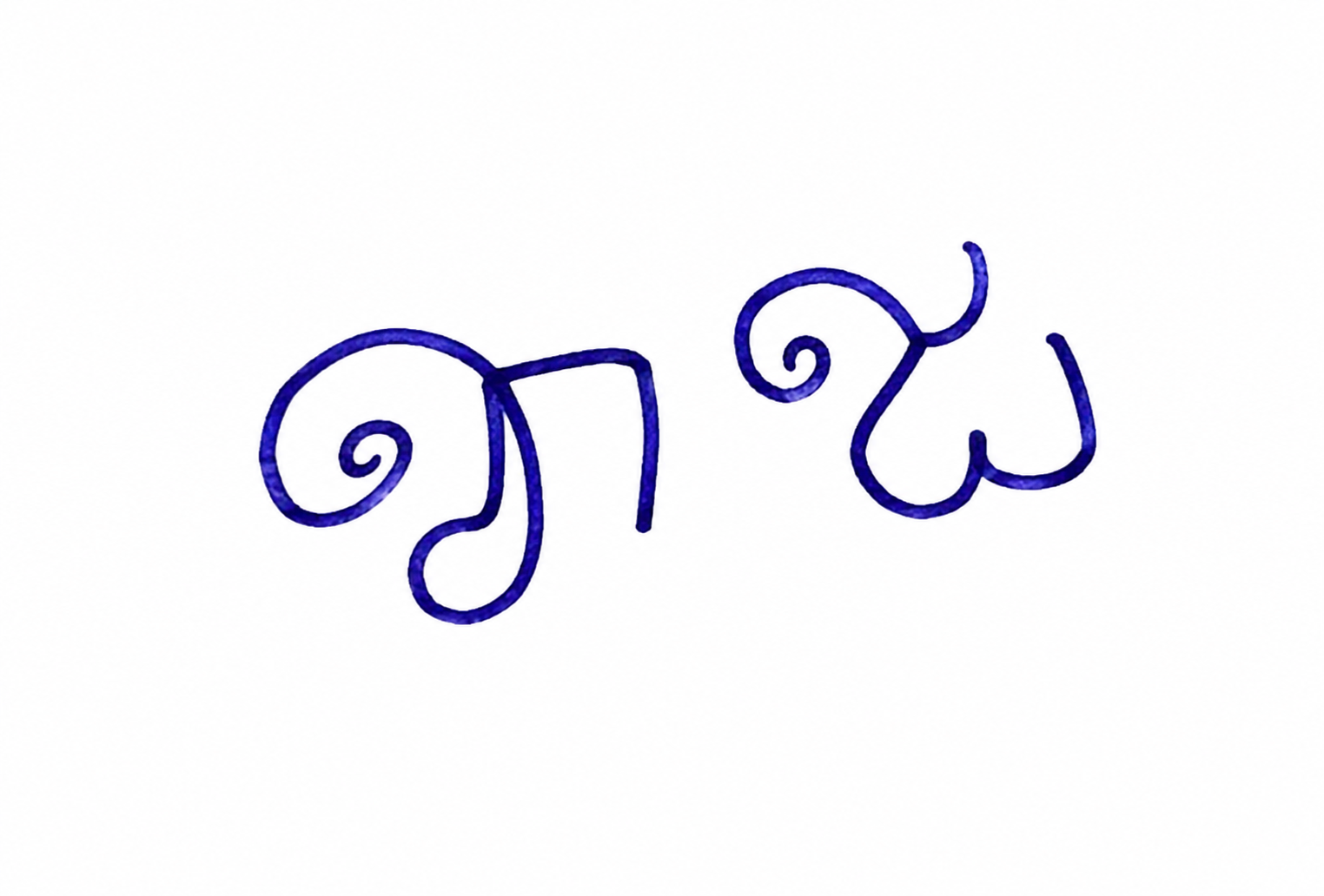 Signature preview