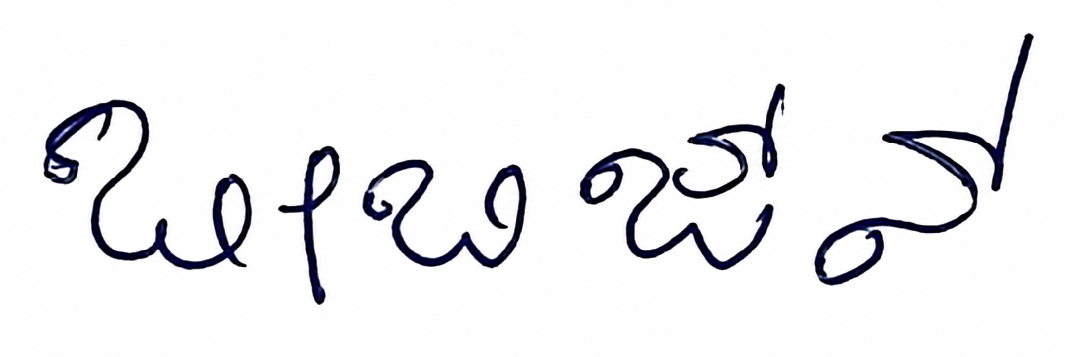 Signature preview