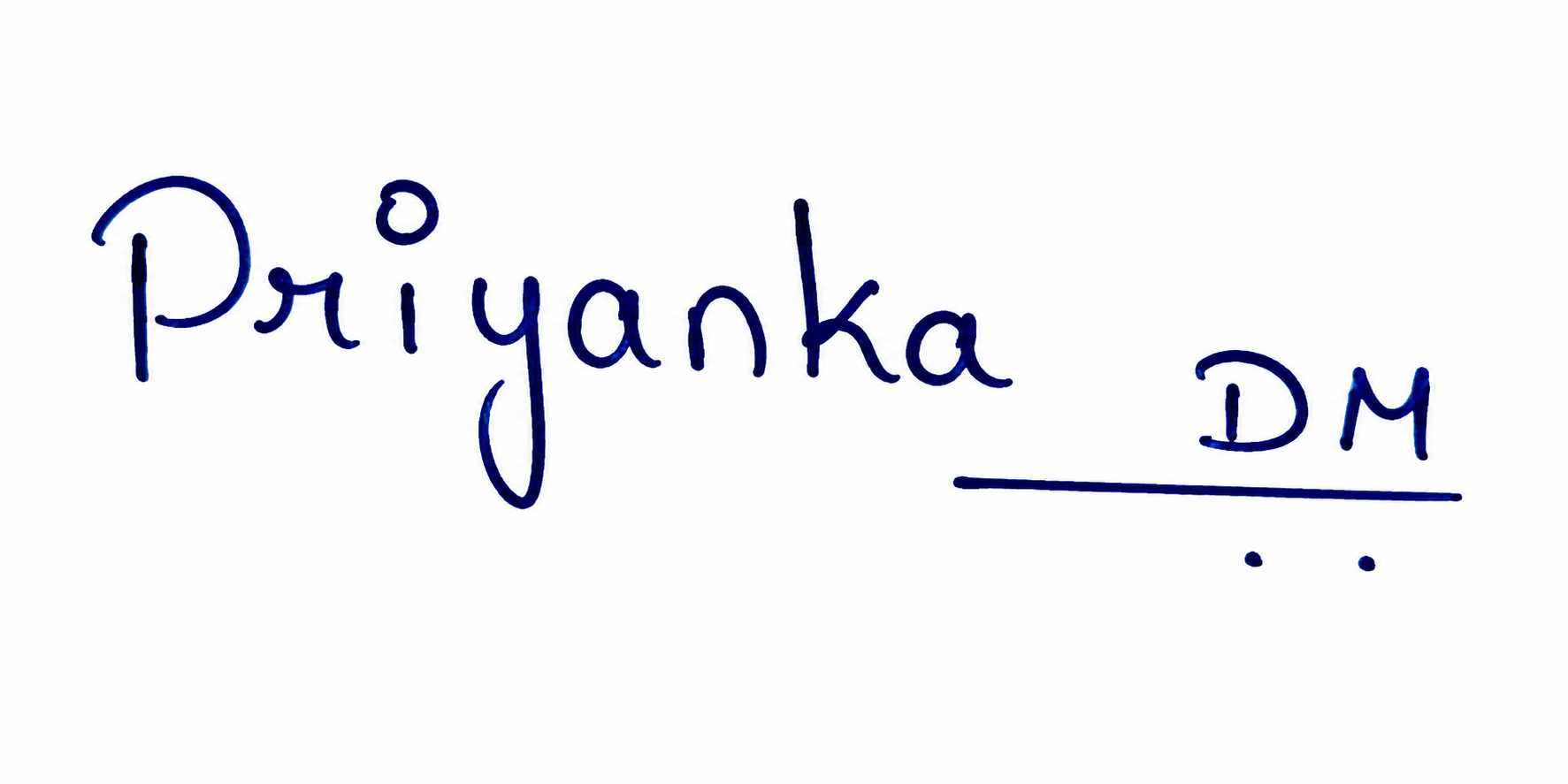 Signature preview