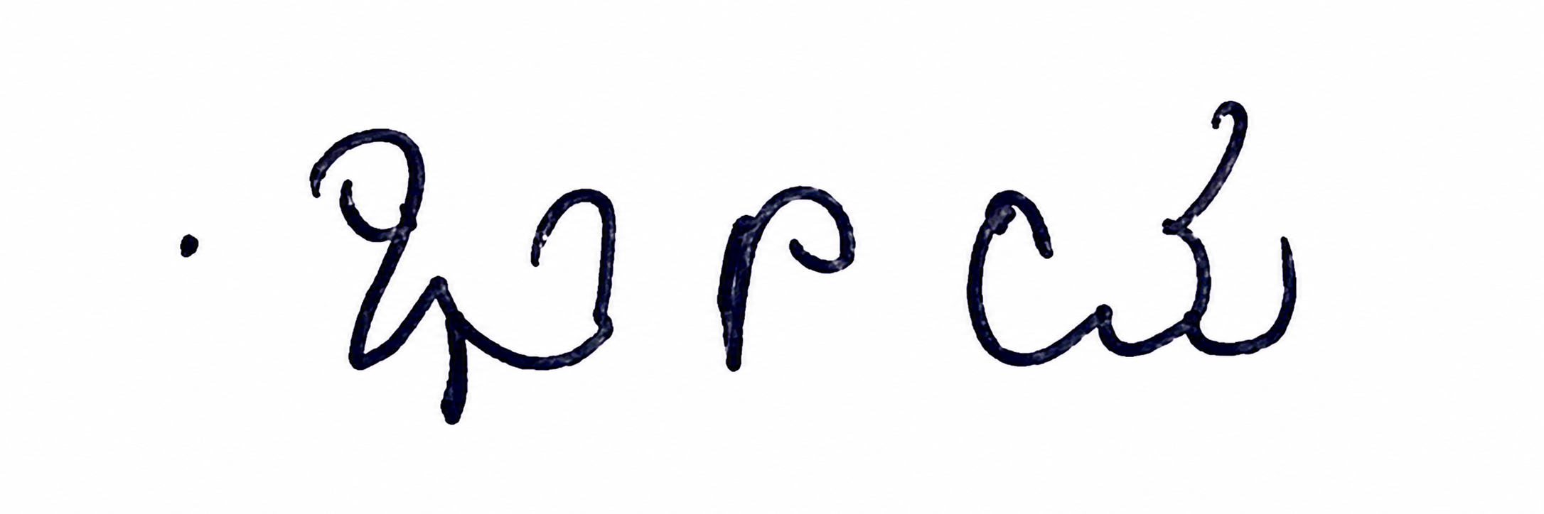 Signature preview
