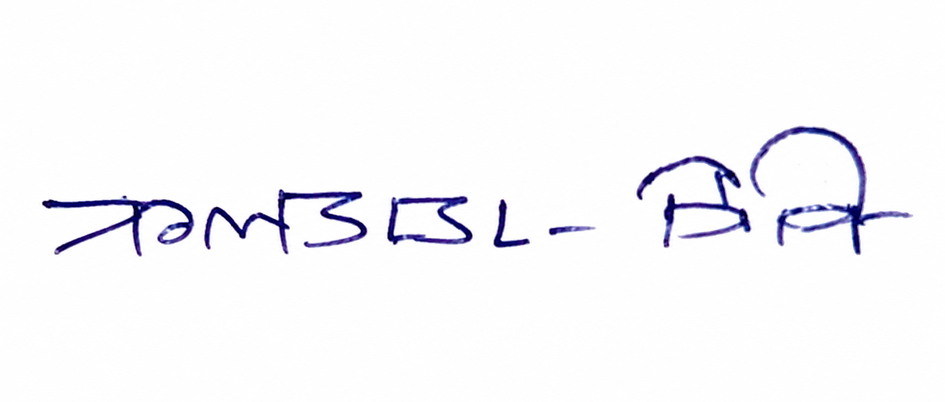 Signature preview