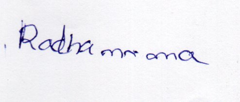 Signature preview