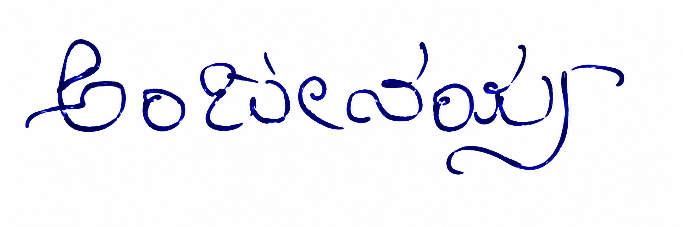 Signature preview