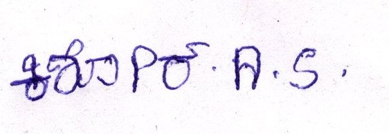 Signature preview