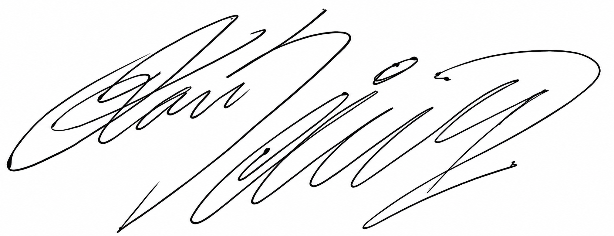 Signature preview