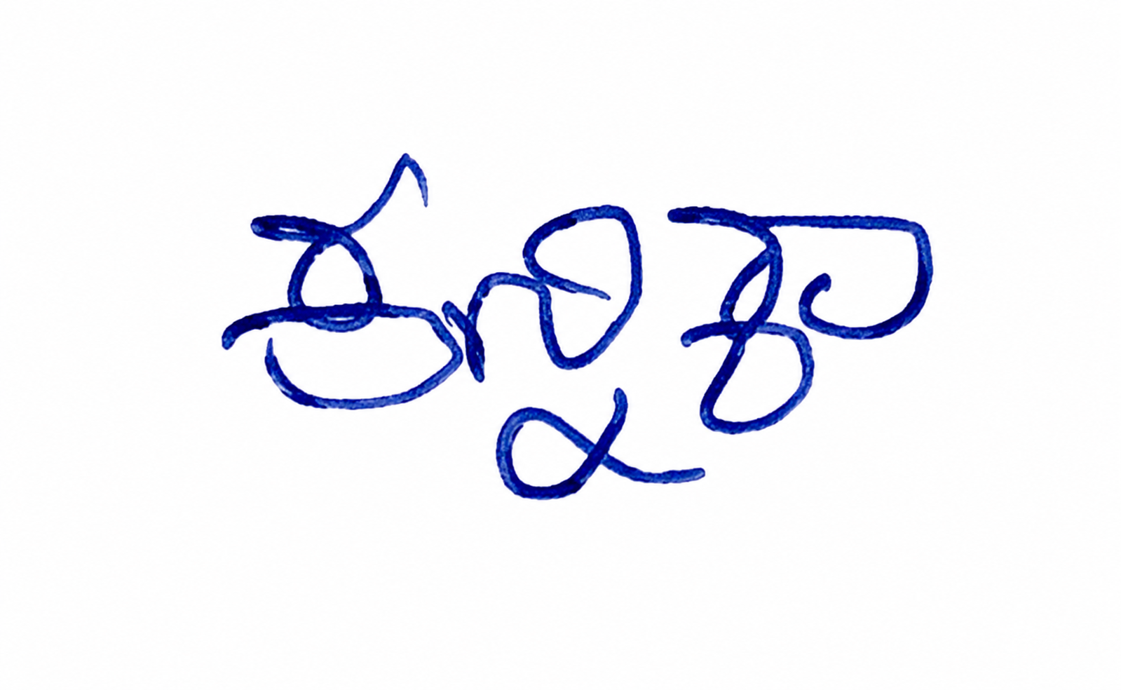 Signature preview