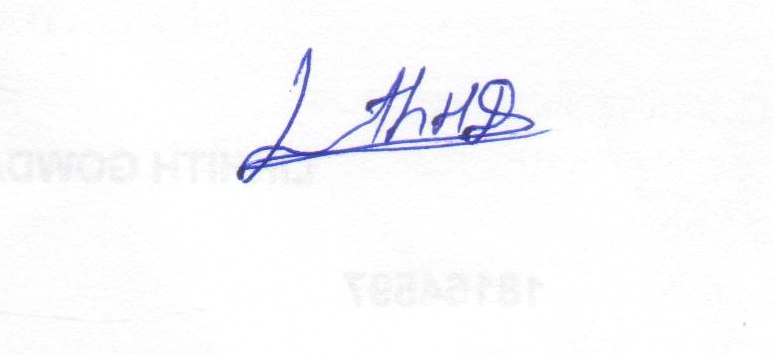 Signature preview