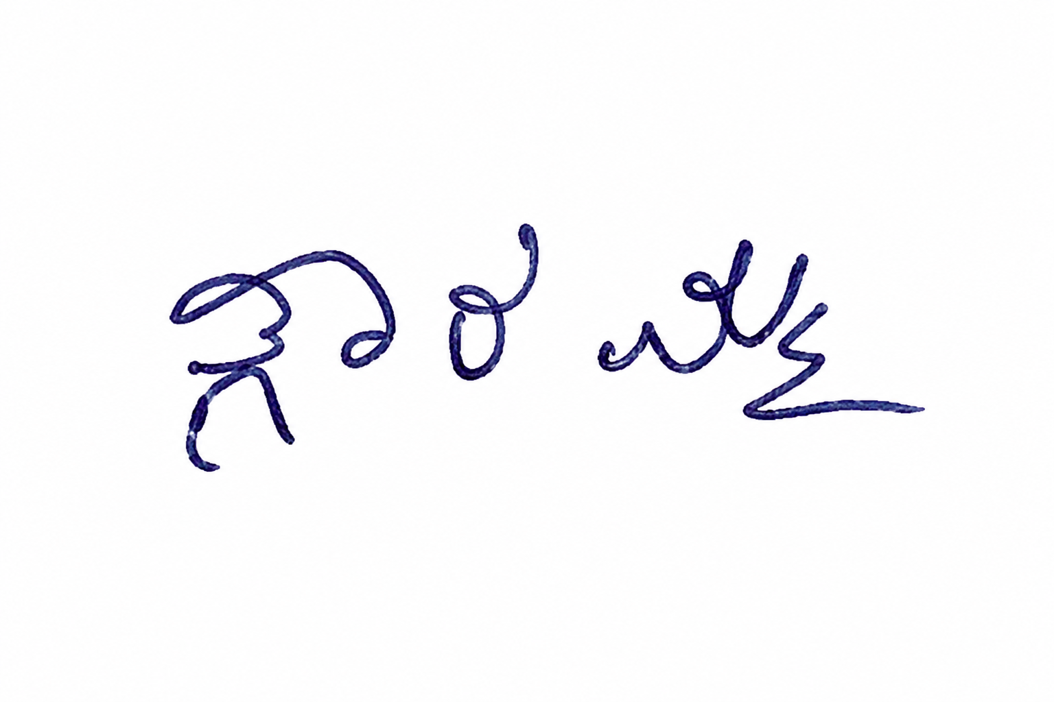 Signature preview