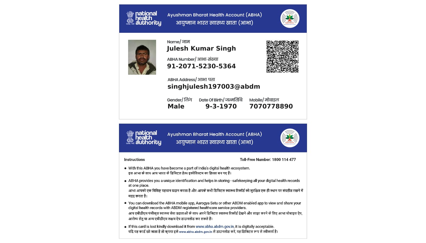 Central Govt Health Scheme Card or Ex serviceman Contributory Health Scheme photo card (In Copy) preview