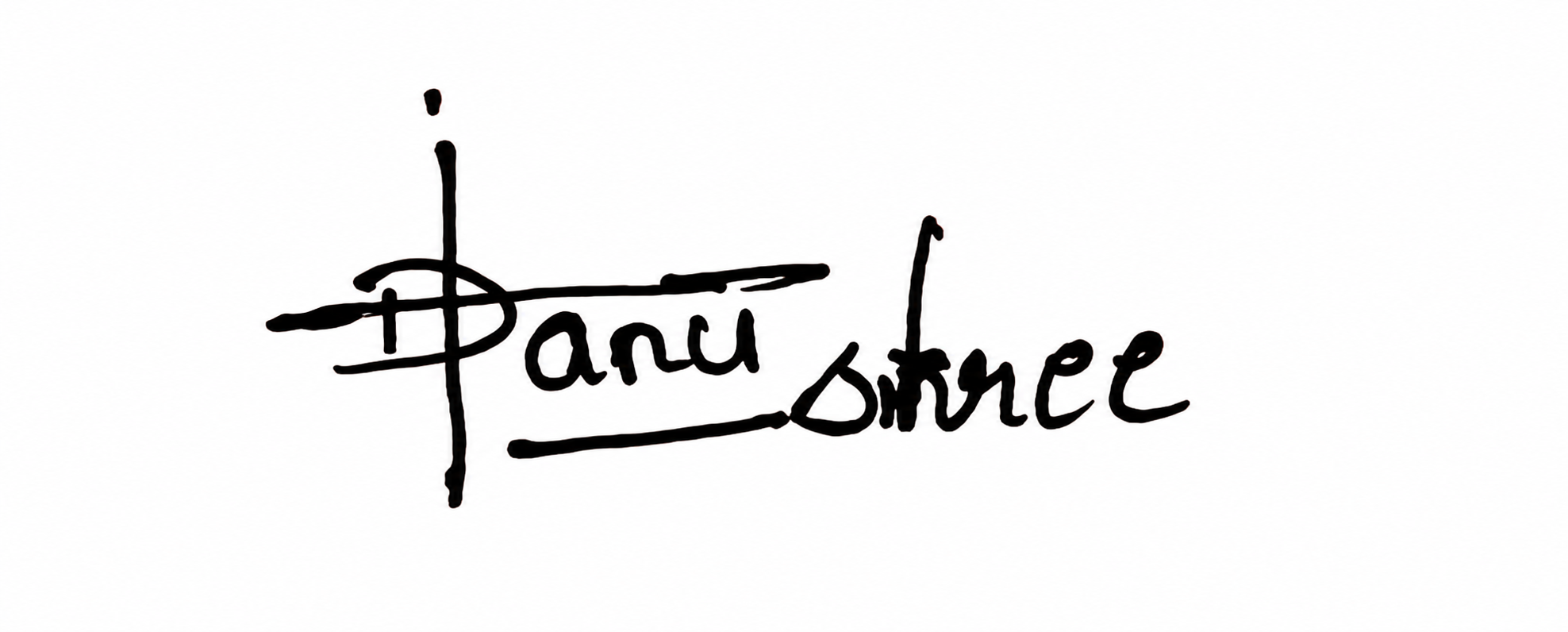 Signature preview