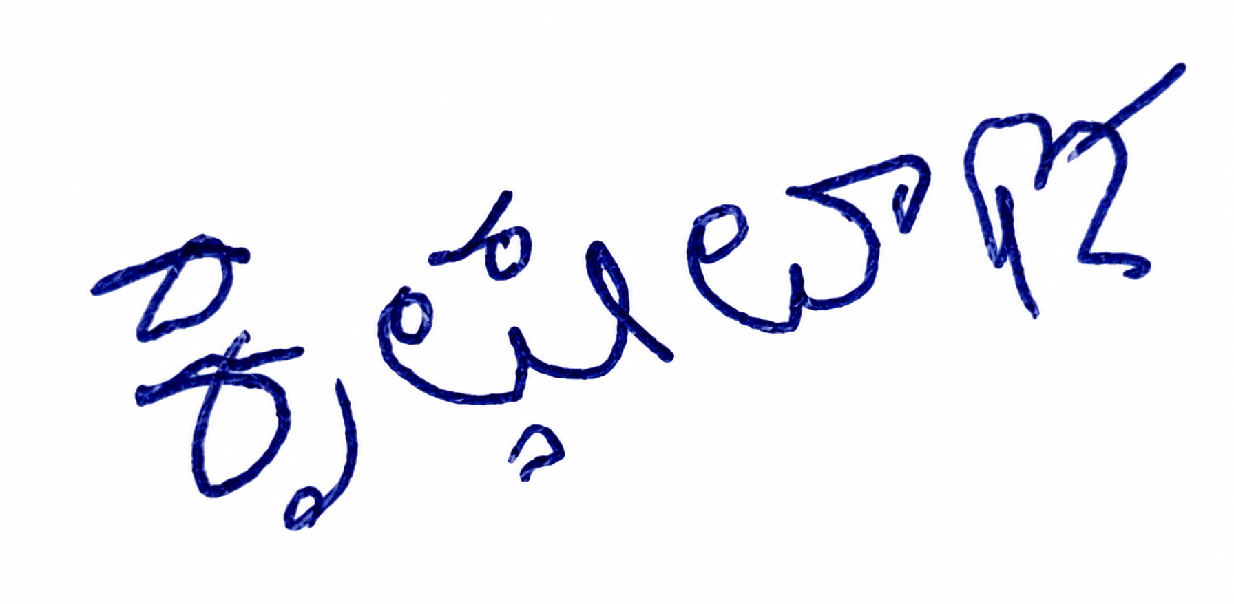 Signature preview