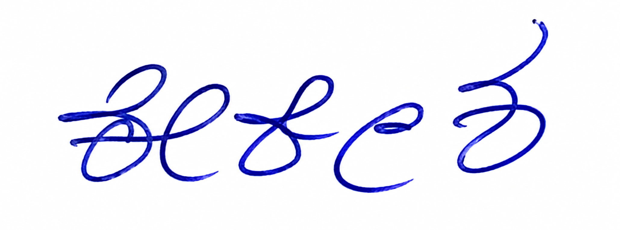 Signature preview