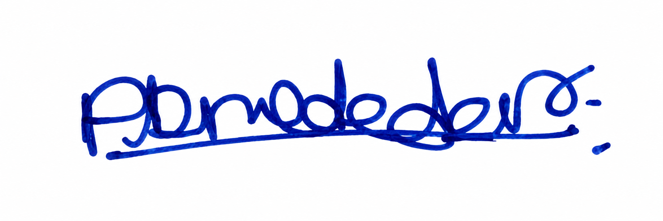 Signature preview