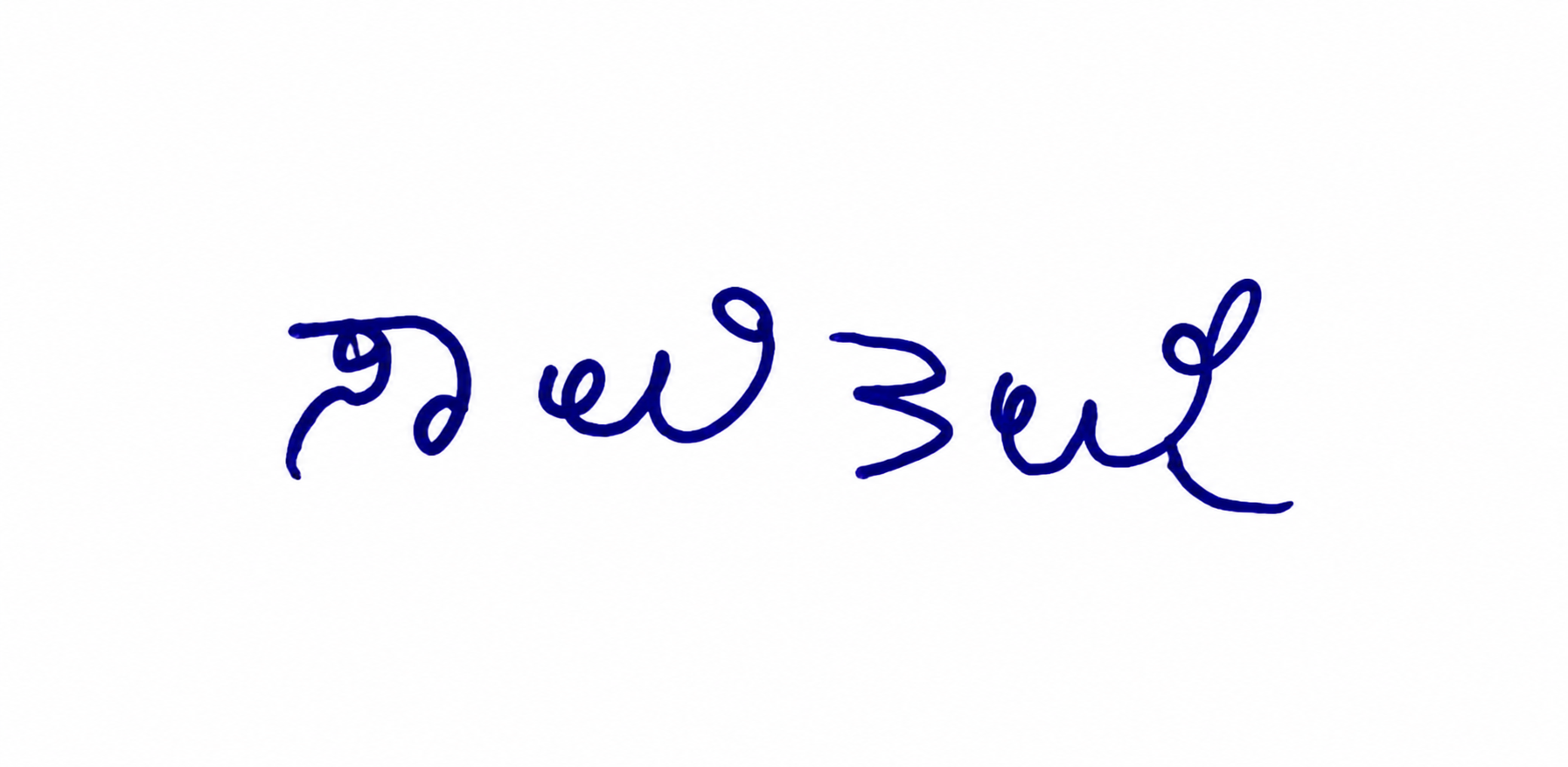 Signature preview